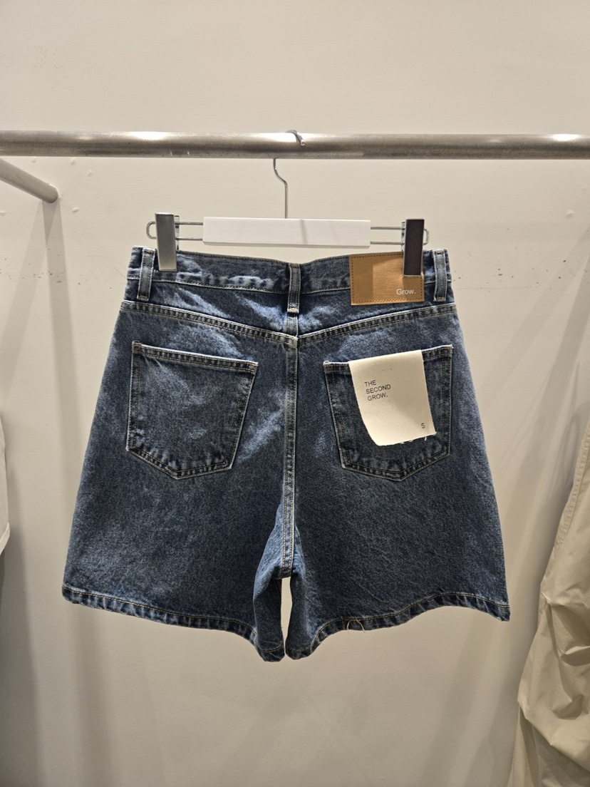 THE SECOND GROW東大門實拍女士新品職業真品25春夏休閑短褲THE SECOND GROW短褲