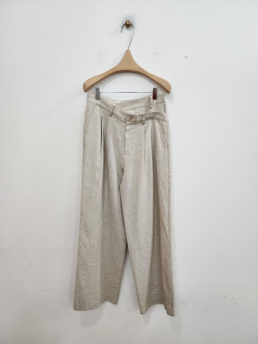 LE MIU韓國代購女裝新品25春夏時尚人氣職業真品熱賣休閑褲LE_MIU休閑褲圖色2