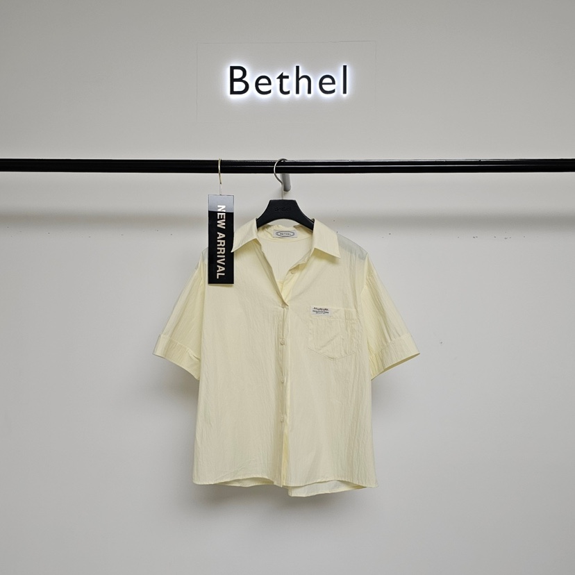 BETHEL東大門實拍女裝新款休閑25春夏熱賣真品人氣襯衫蕾絲衫BETHEL襯衫/蕾絲衫圖色3