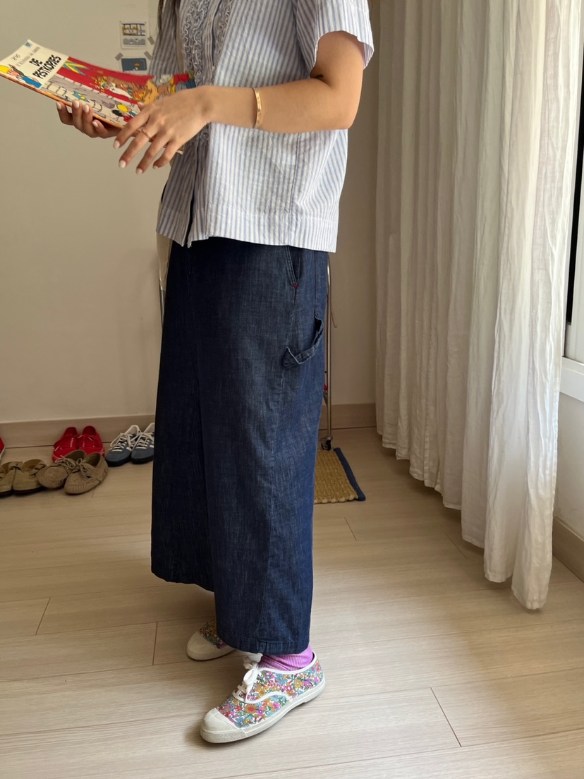 AT NOTE韓國直郵女裝新品休閑25春夏人氣真品推薦時尚長裙AT NOTE長裙