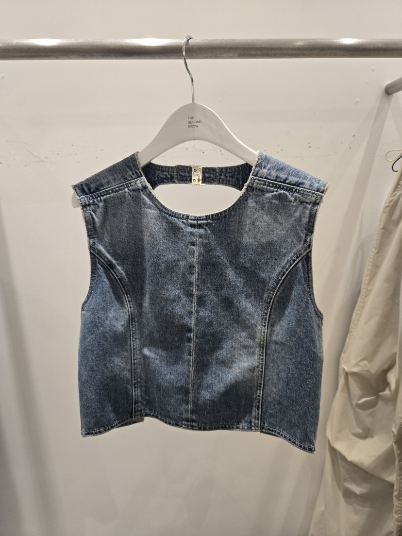 THE SECOND GROW韓國直郵女裝新款真品25春夏推薦吊帶背心THE SECOND GROW吊帶/背心圖色1