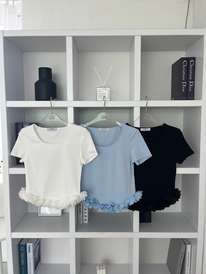 JUDYQUE東大門實拍女裝新品真品職業25春夏休閑時尚推薦T恤JUDYQUET恤