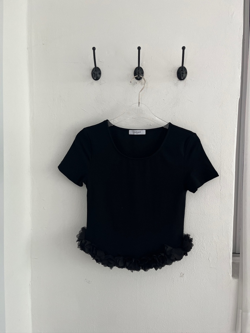JUDYQUE東大門實拍女裝新品真品職業25春夏休閑時尚推薦T恤JUDYQUET恤圖色3