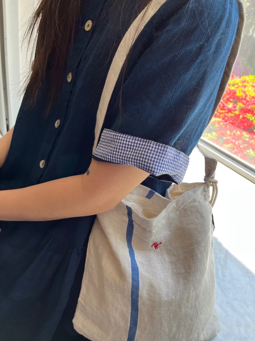 AT NOTE東大門直郵女士新款時尚真品職業休閑推薦連衣裙亞麻AT NOTE連衣裙