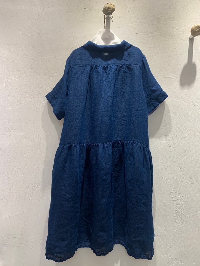 AT NOTE東大門直郵女士新款時尚真品職業休閑推薦連衣裙亞麻AT NOTE連衣裙