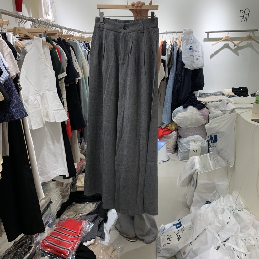 BY BOMI東大門代購女裝新品時尚真品推薦25春夏人氣休閑褲BY BOMI休閑褲圖色2