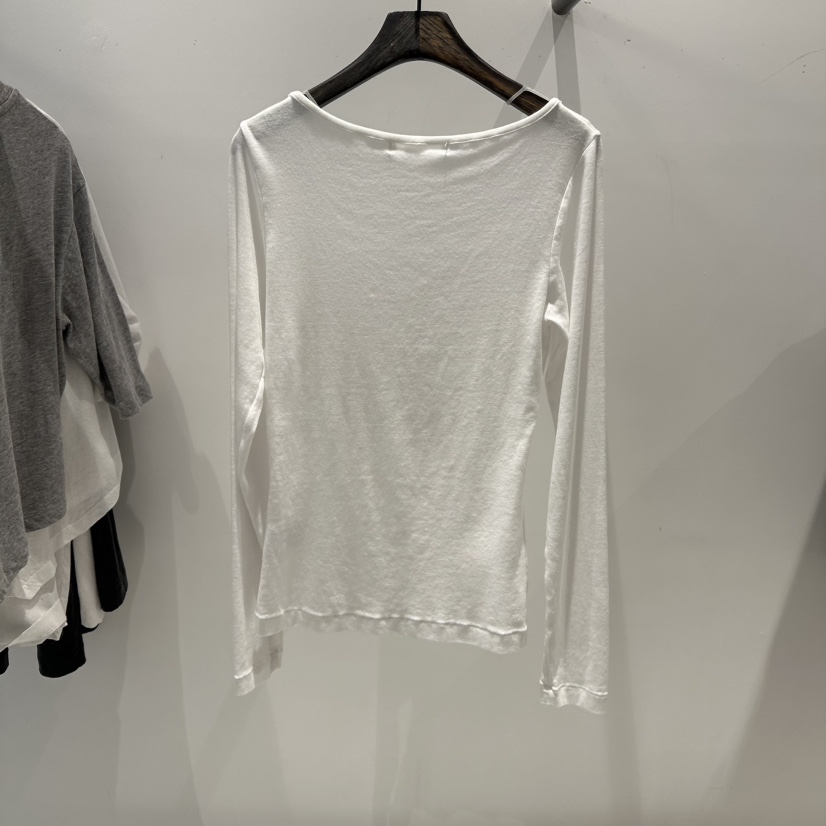 JANE BIRKIN東大門直郵女士新款時尚職業真品25春夏長袖T恤JANE BIRKIN設計師品牌長袖T恤