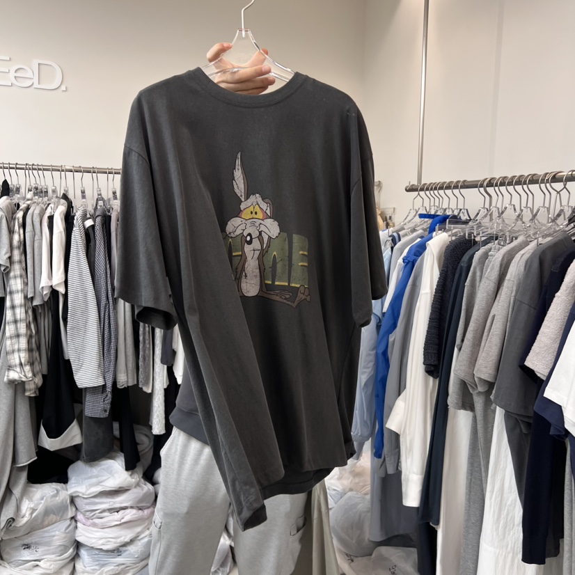 LEESEED-A東大門代購女裝新品真品時尚人氣休閑職業推薦T恤SEeD/LEESEEDT恤圖色2