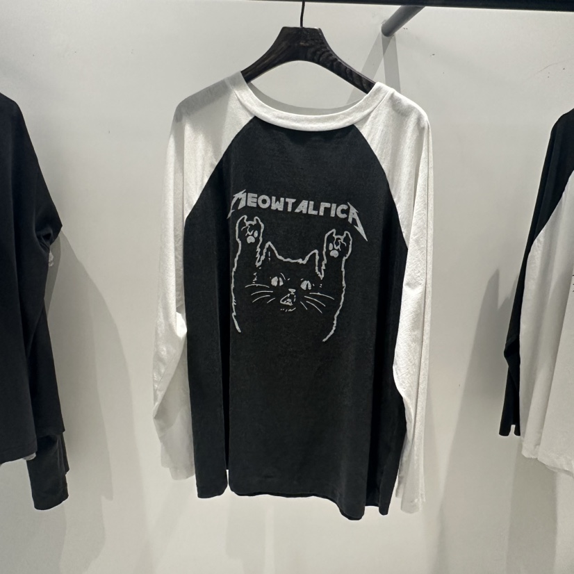 JANE BIRKIN韓國直郵女裝新款休閑熱賣推薦真品時尚長袖T恤JANE BIRKIN設計師品牌長袖T恤