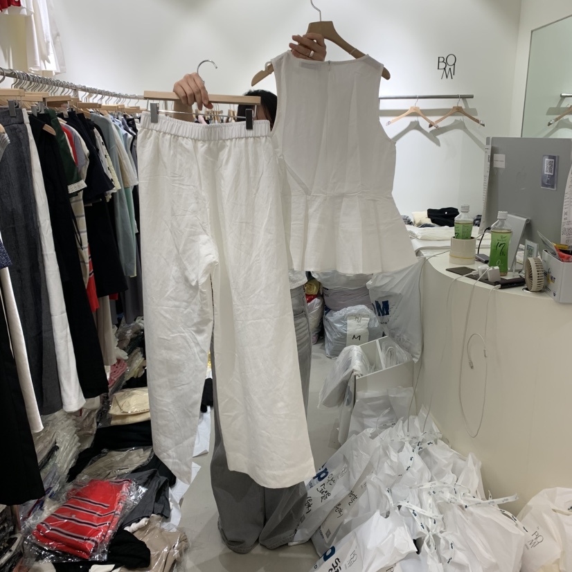 BY BOMI東大門實拍女裝新品人氣推薦真品休閑熱賣職業套裝BY BOMI套裝