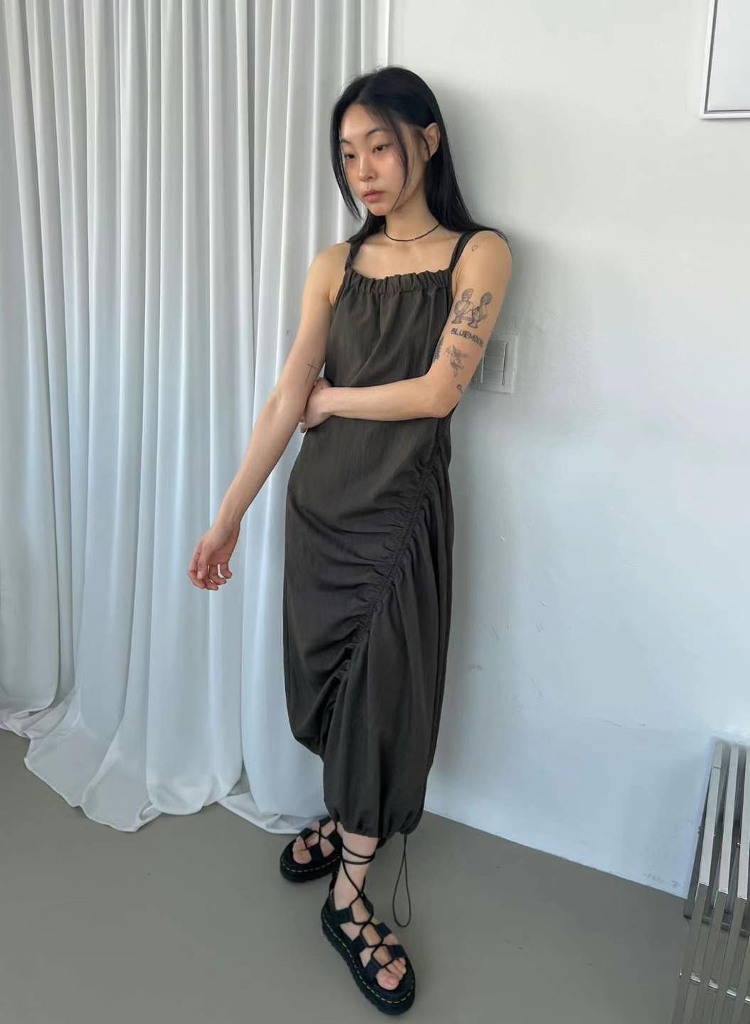 ASKHAKI東大門直郵女士新款職業真品時尚推薦熱賣休閑連衣裙ASKHAKI連衣裙