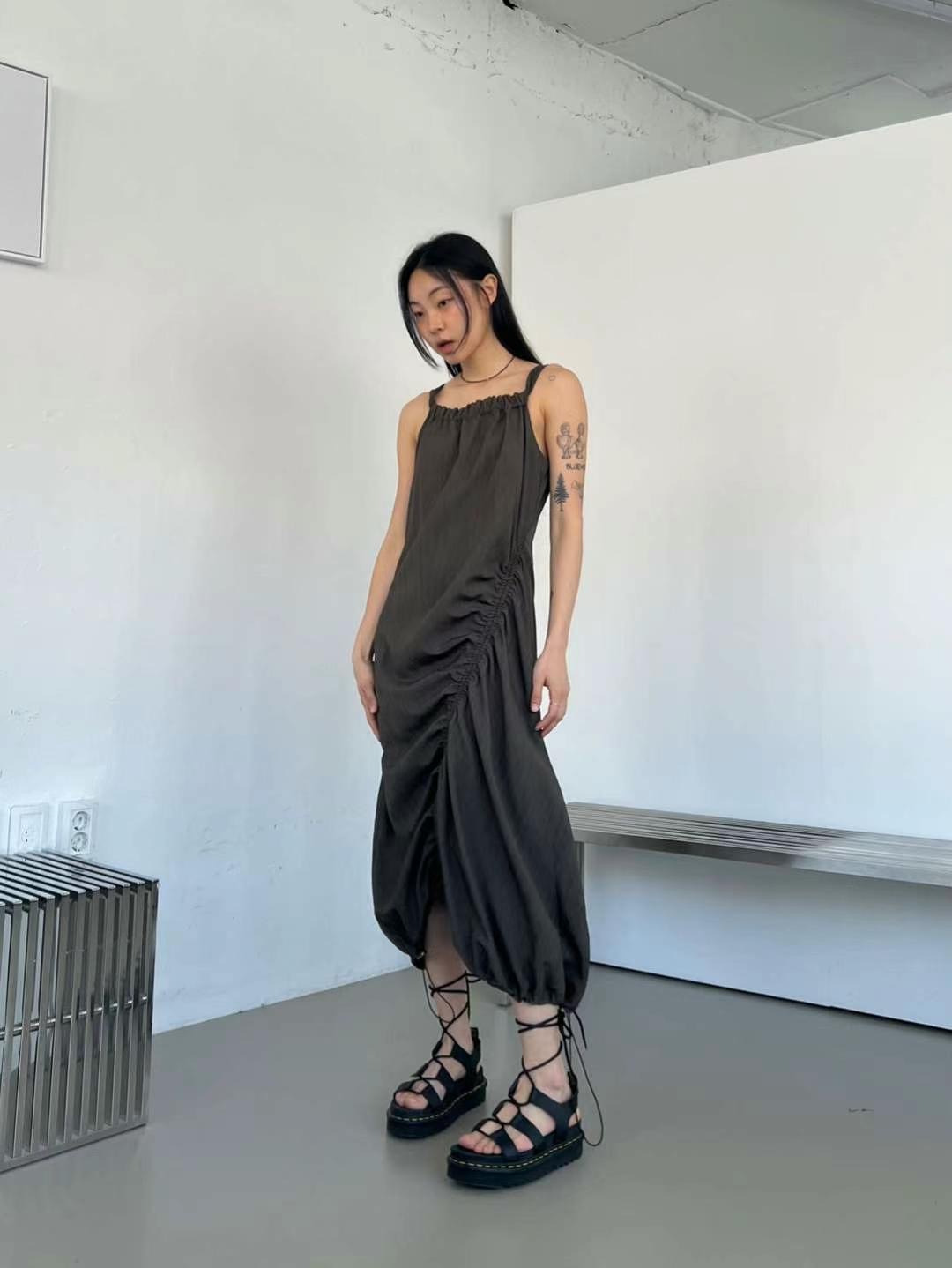 ASKHAKI東大門直郵女士新款職業真品時尚推薦熱賣休閑連衣裙ASKHAKI連衣裙圖色2
