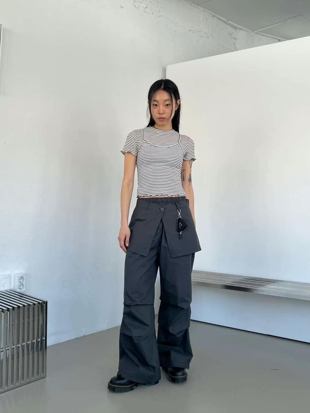 ASKHAKI韓國代購女士新款熱賣時尚人氣休閑真品職業25春夏套裝ASKHAKI套裝