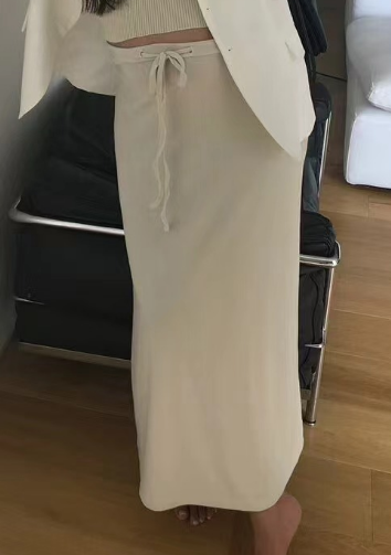 FEVER東大門直郵女士新品時尚25春夏職業熱賣人氣休閑真品長裙FEVER長裙圖色2