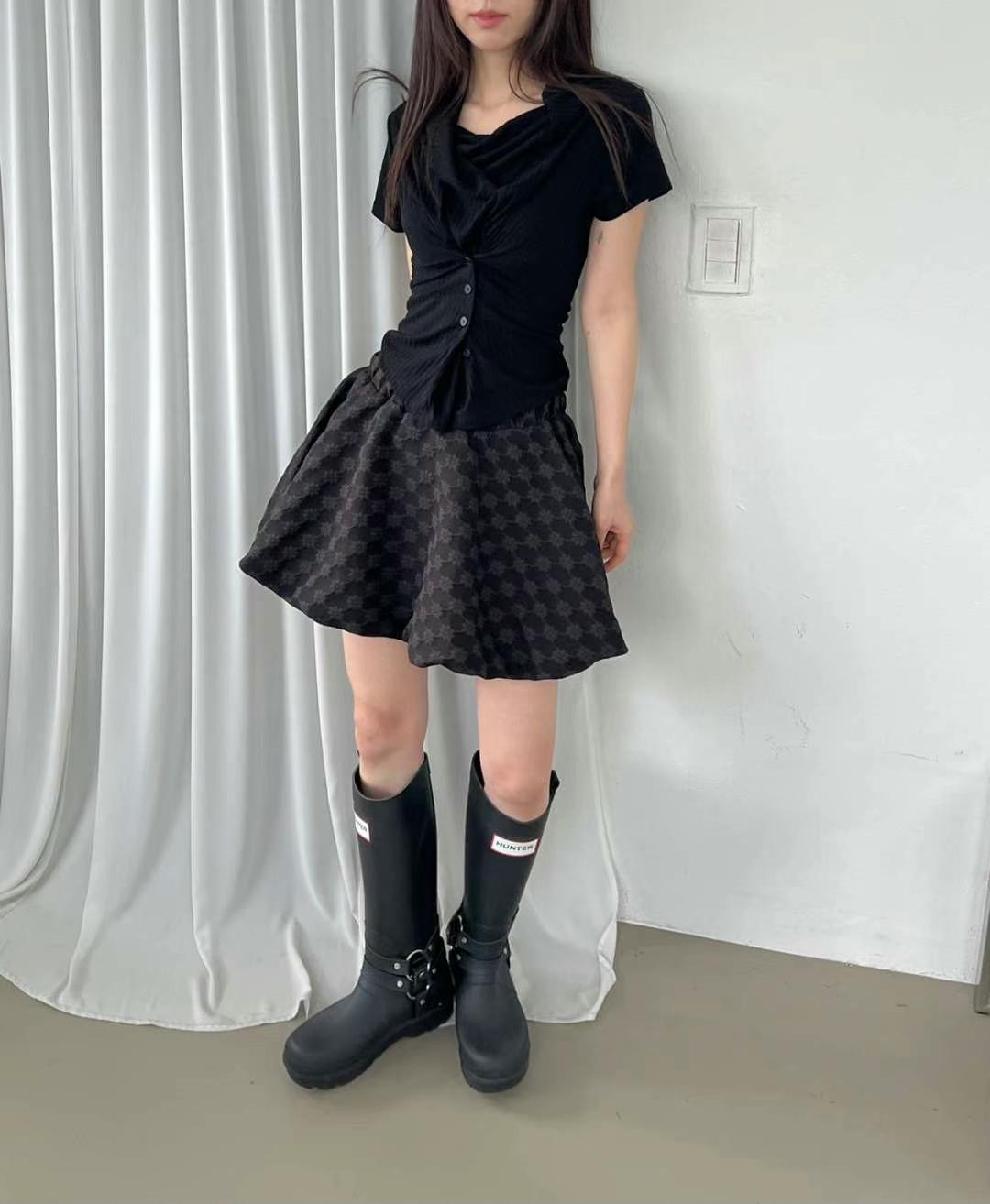 ASKHAKI東大門直郵女士新款人氣推薦休閑真品熱賣時尚25春夏短裙ASKHAKI短裙