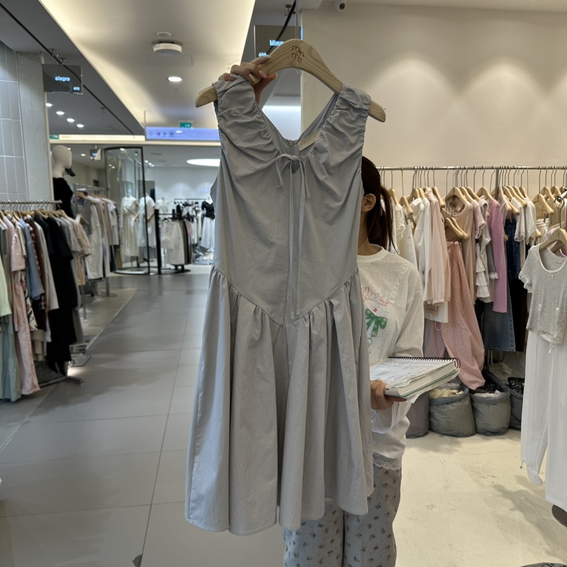 MIMME直郵韓國代購㊣女裝新品25春夏時尚推薦熱賣人氣連衣裙MIMME連衣裙圖色2