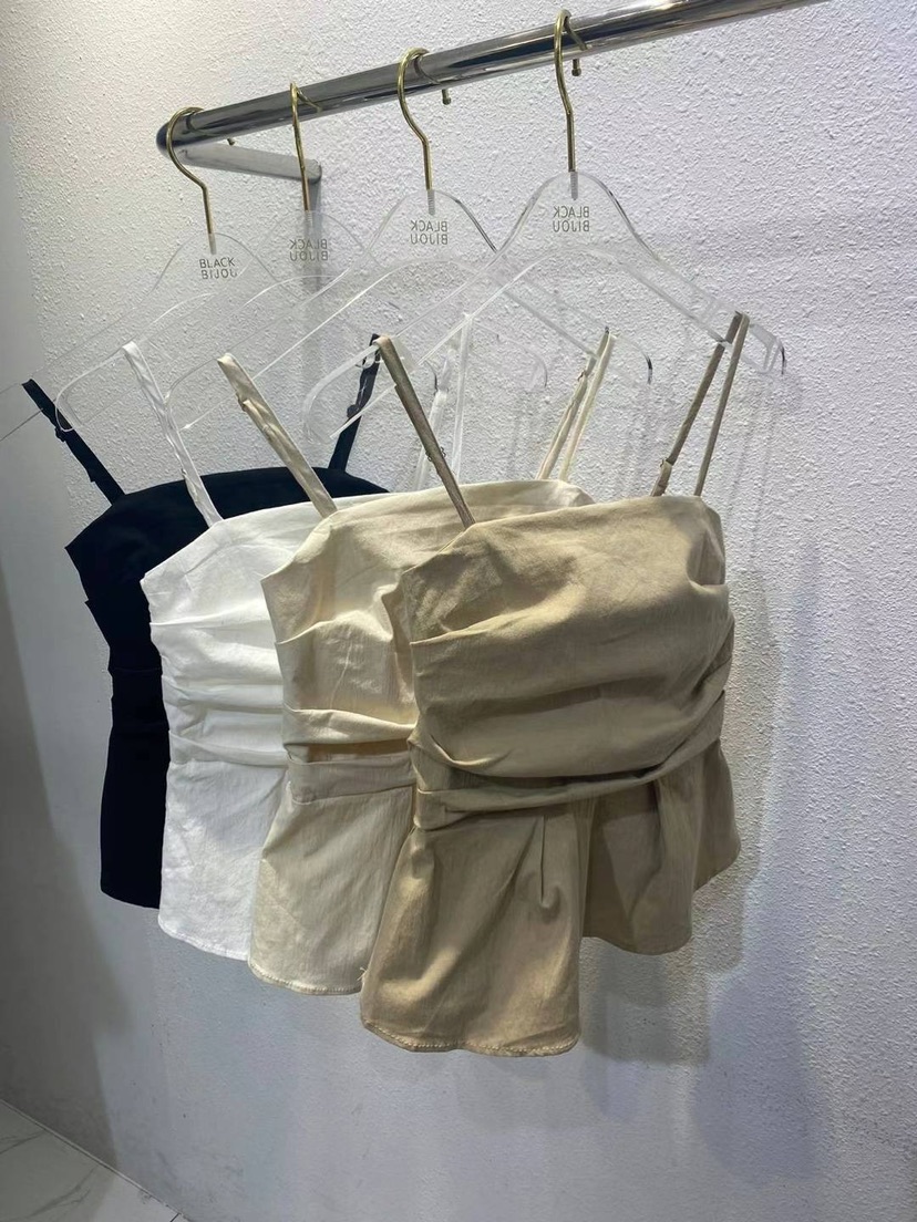 BLACK BIJOU韓國直郵㊣女裝新款人氣推薦休閑熱賣吊帶背心BLACK BIJOU吊帶/背心