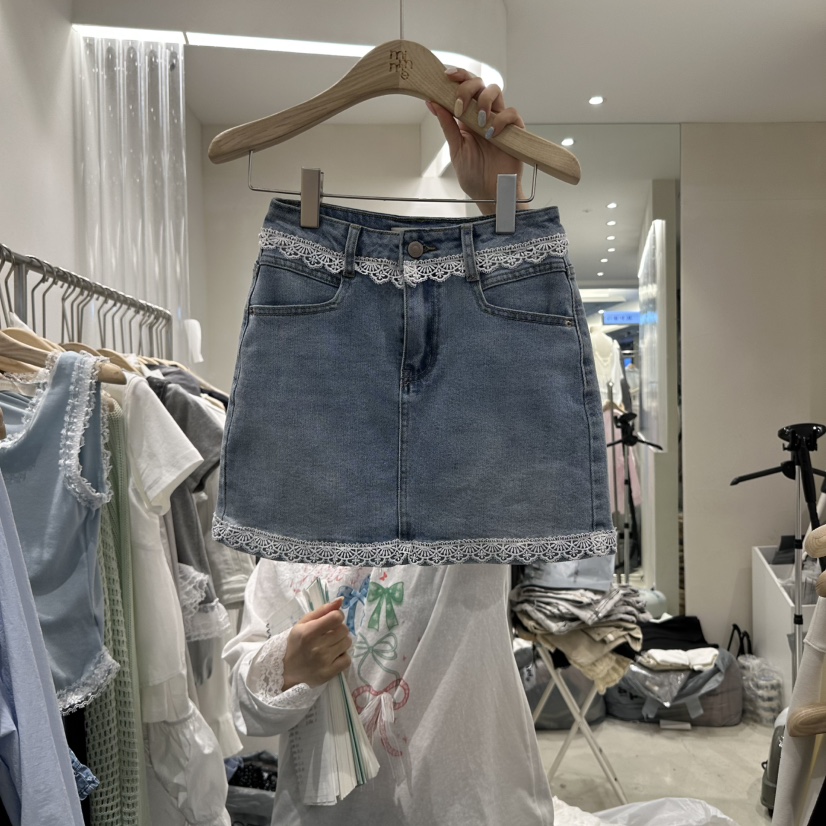MIMME韓國直郵㊣女裝新款時尚休閑熱賣人氣推薦25春夏短裙MIMME短裙圖色2