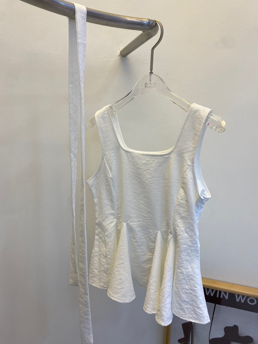 BLACK BIJOU東大門直郵女士新品休閑真品職業吊帶背心含脖帶BLACK BIJOU吊帶/背心圖色1