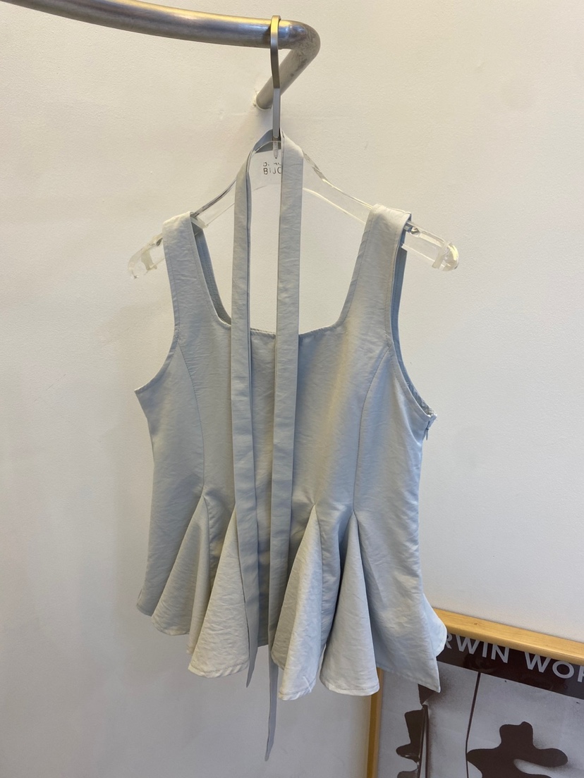 BLACK BIJOU東大門直郵女士新品休閑真品職業吊帶背心含脖帶BLACK BIJOU吊帶/背心圖色3