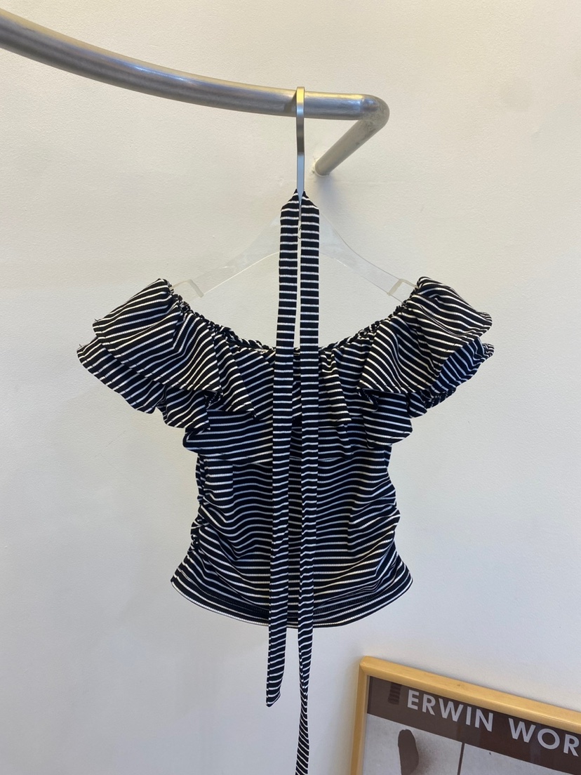 BLACK BIJOU韓國直郵㊣女裝新款推薦25春夏熱賣襯衫蕾絲衫BLACK BIJOU襯衫/蕾絲衫