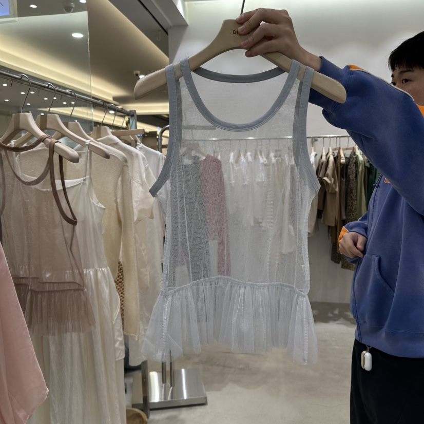 BINUS直郵韓國代購㊣女裝新品時尚人氣推薦25春夏熱賣吊帶背心BINUS吊帶/背心圖色2