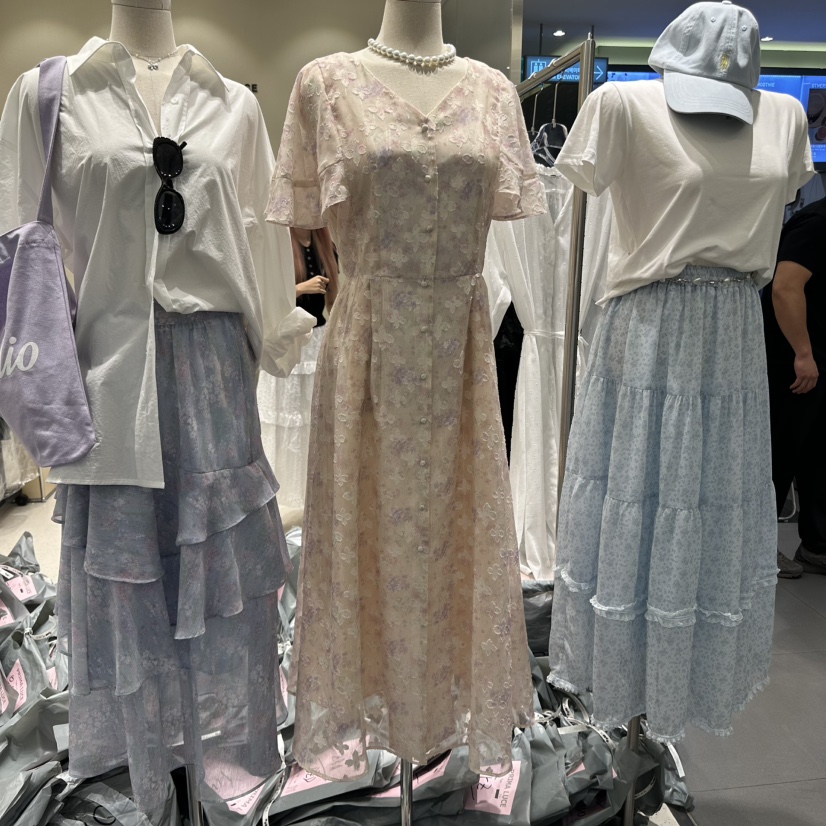PRIMA LUCE東大門直郵女士新款人氣職業25春夏休閑熱賣連衣裙CHARLOTTE連衣裙