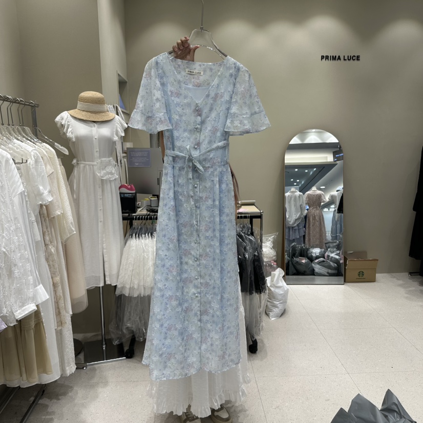 PRIMA LUCE東大門直郵女士新款人氣職業25春夏休閑熱賣連衣裙CHARLOTTE連衣裙圖色2