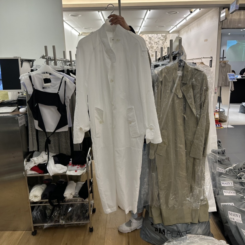 MAINT東大門代購女裝新款真品熱賣時尚職業人氣休閑長款風衣MAINT長款風衣