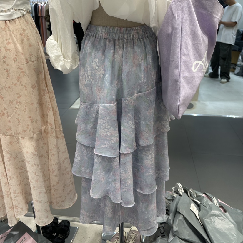PRIMA LUCE東大門代購女士新品推薦休閑25春夏真品人氣長裙CHARLOTTE長裙