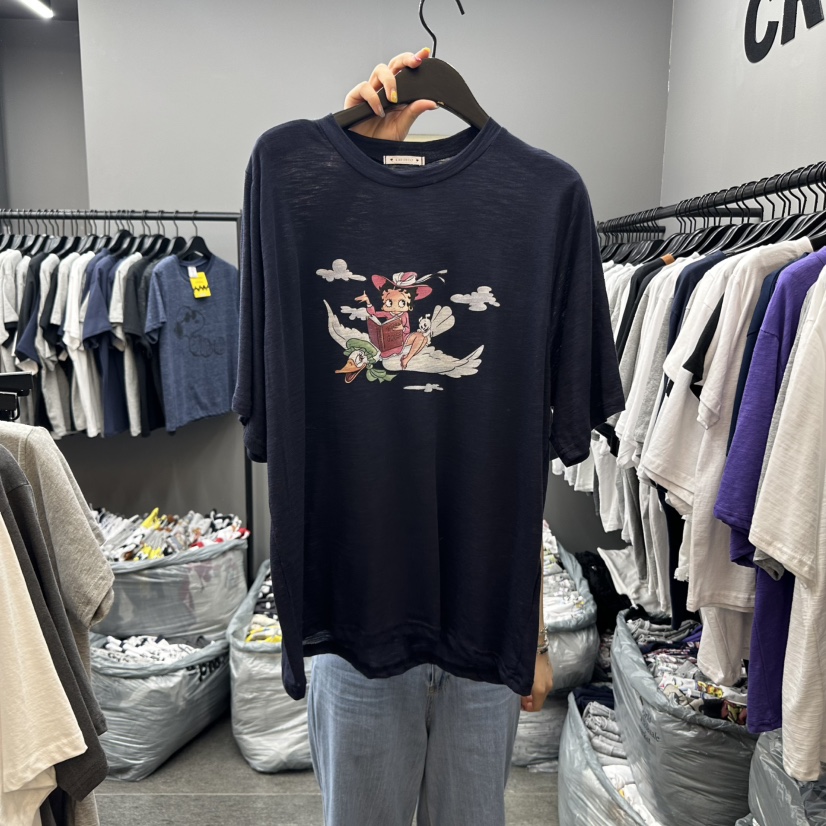 CREDITO韓國直郵女士新品人氣真品熱賣25春夏時尚職業休閑T恤CREDITOT恤圖色2
