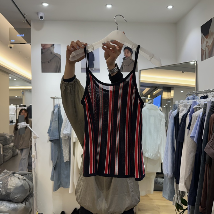 MAINT東大門實拍女裝新品人氣休閑時尚職業吊帶背心不含內搭MAINT吊帶/背心