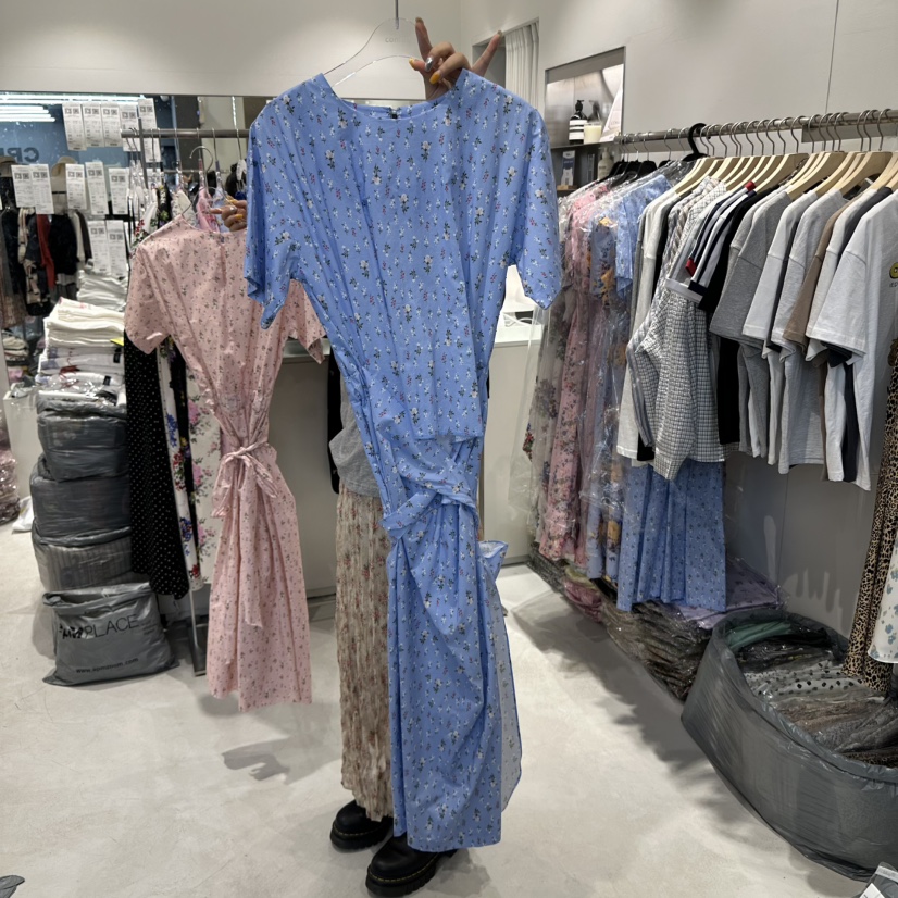 COMBO東大門實拍女士新品熱賣職業25春夏時尚推薦休閑連衣裙COM_BO連衣裙圖色2