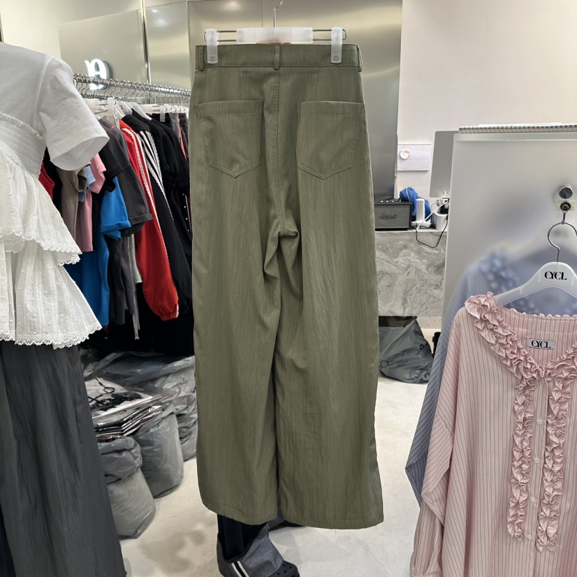 EYEL韓國代購女士新款人氣職業25春夏休閑時尚熱賣推薦休閑褲EYEL休閑褲