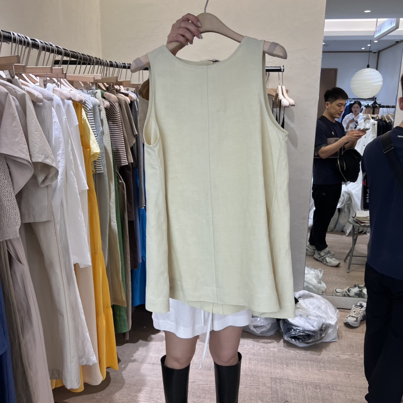 W AND J東大門直郵女裝新品推薦人氣真品熱賣休閑吊帶背心W AND J吊帶/背心