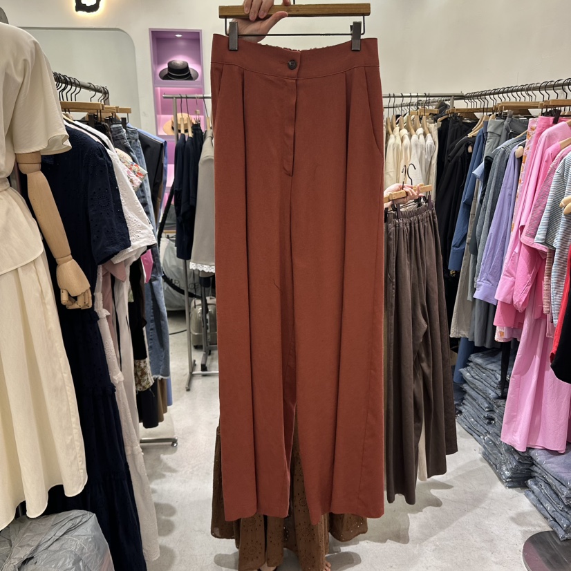 BISHOP東大門實拍女裝新品真品推薦休閑職業25春夏熱賣休閑褲b#/BISHOP休閑褲圖色3
