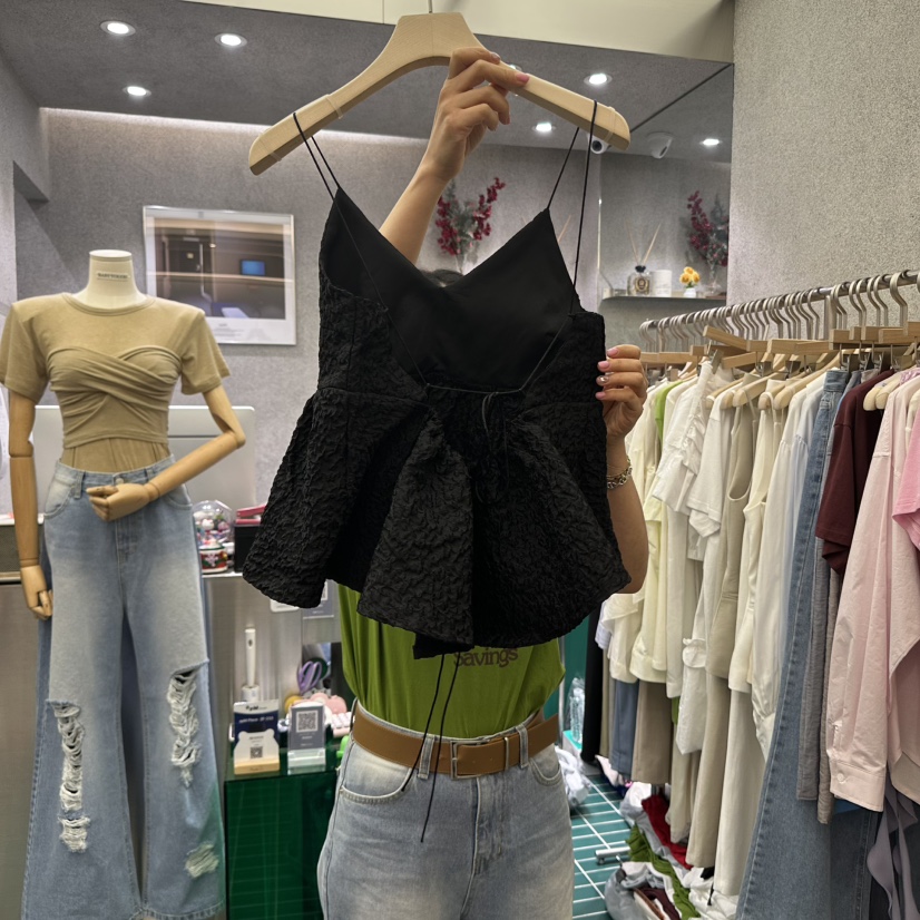 BABYTOUCH東大門代購女士新品25春夏時尚熱賣真品人氣吊帶背心BABYTOUCH吊帶/背心