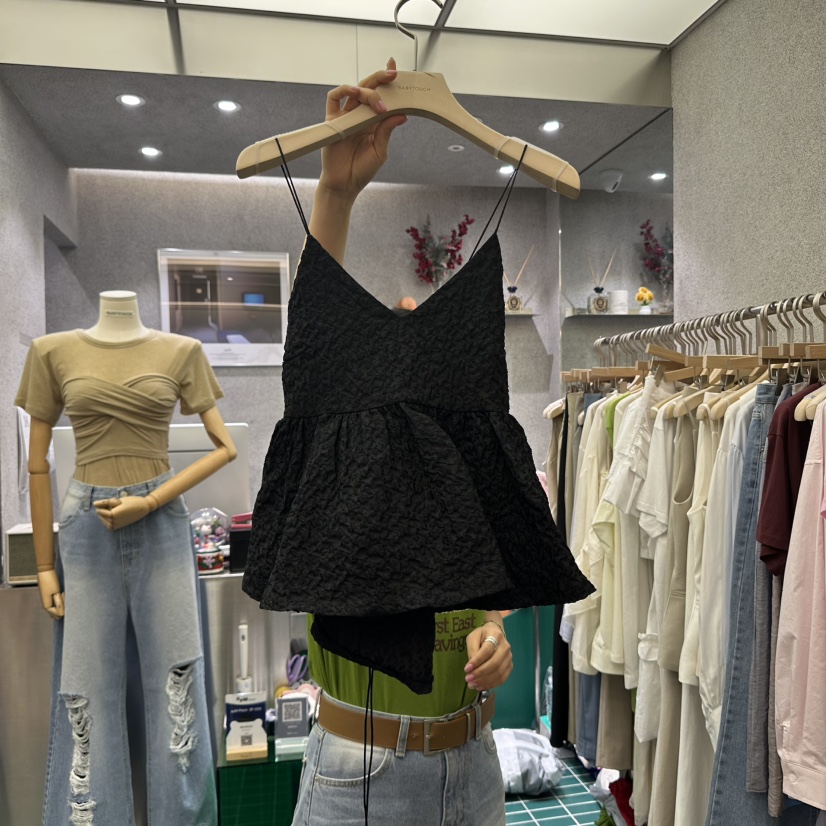 BABYTOUCH東大門代購女士新品25春夏時尚熱賣真品人氣吊帶背心BABYTOUCH吊帶/背心圖色2