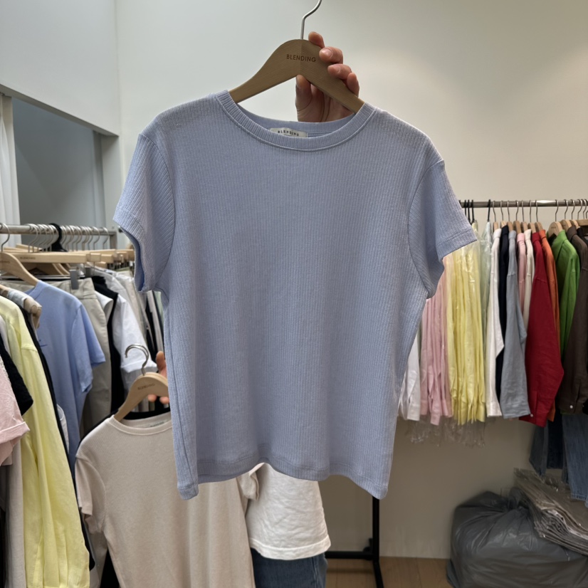 BLENDING-p東大門直郵女士新品熱賣時尚休閑真品人氣推薦T恤BLENDINGT恤圖色2