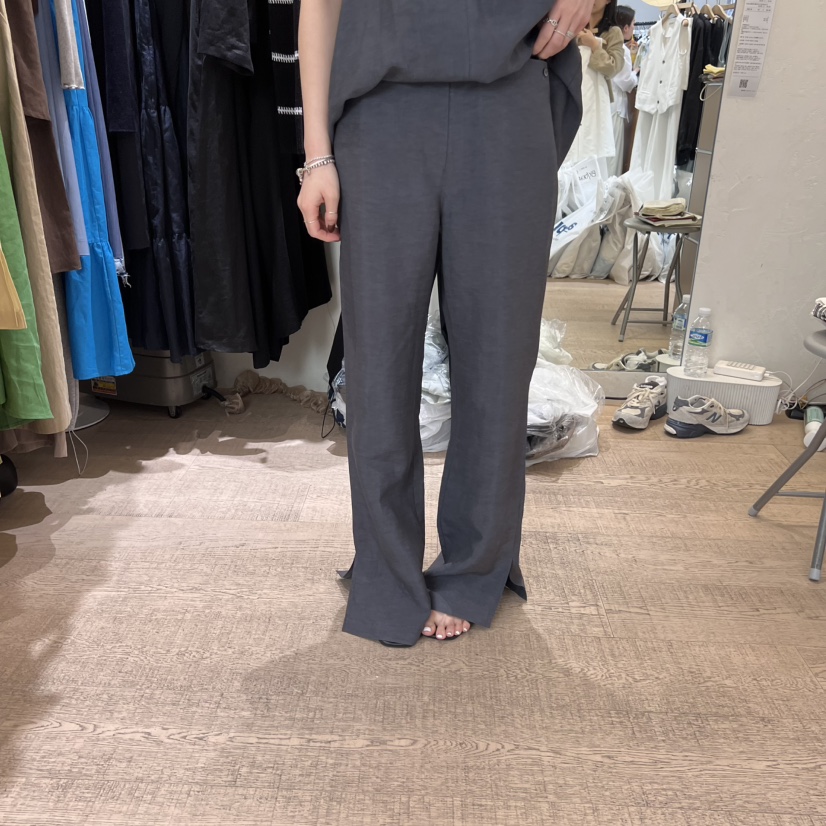 W AND J韓國代購女士新品人氣休閑時尚熱賣25春夏職業休閑褲W AND J休閑褲圖色2