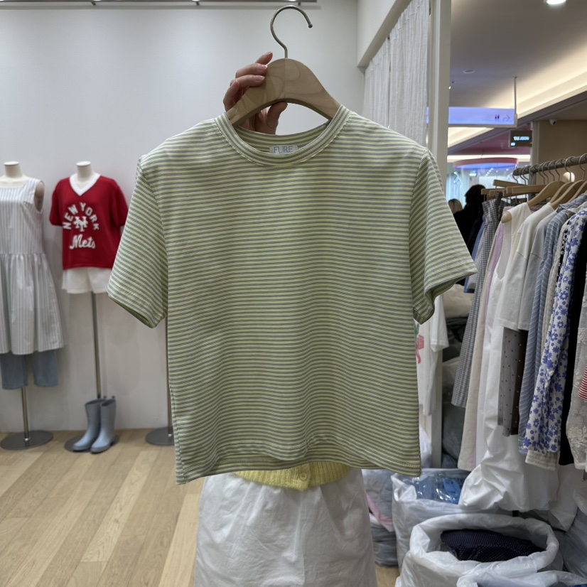 FURE東大門直郵女裝新品真品推薦職業25春夏人氣熱賣休閑T恤FURET恤