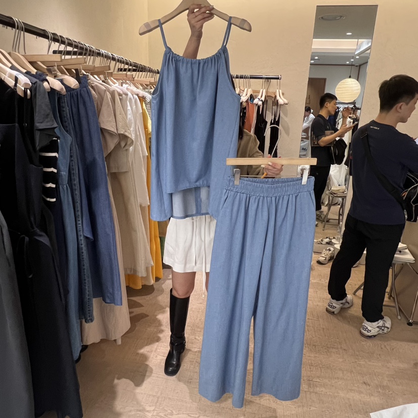 W AND J韓國直郵女士新品休閑25春夏職業時尚熱賣套裝套裝W AND J套裝圖色1