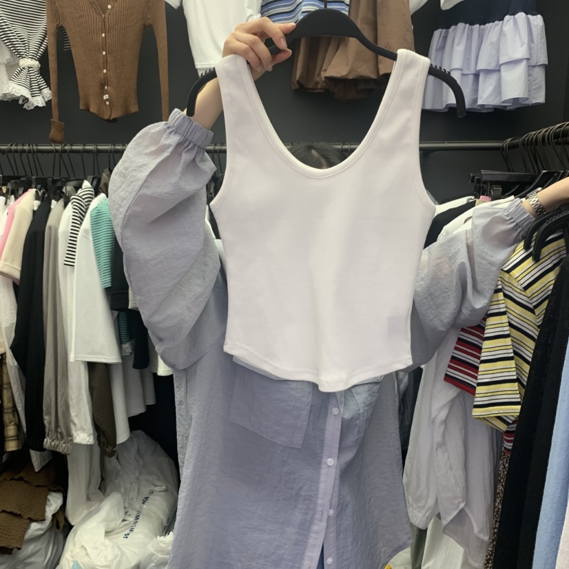 LONE STAR東大門直郵女裝新款休閑推薦人氣熱賣時尚吊帶背心LONE STAR吊帶/背心圖色3