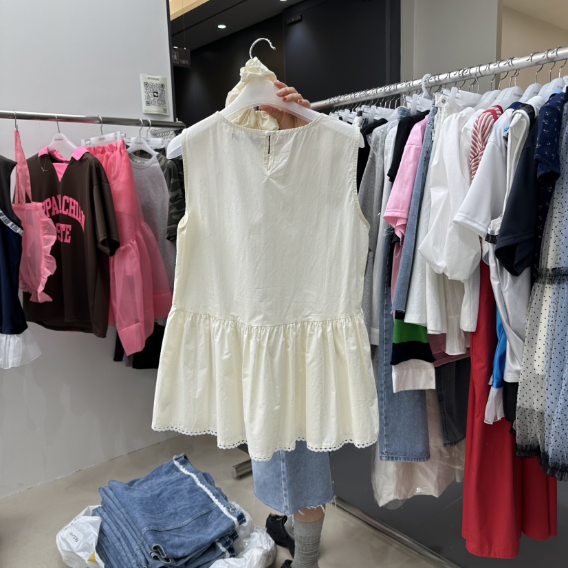 INTHEEND東大門直郵女士新品推薦真品人氣25春夏吊帶背心含頭飾INTHEEND吊帶/背心