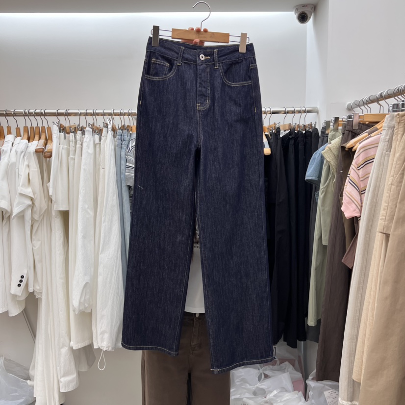 DRESS ROOM東大門直郵女裝新款休閑真品熱賣推薦25春夏牛仔褲DRESS ROOM牛仔褲