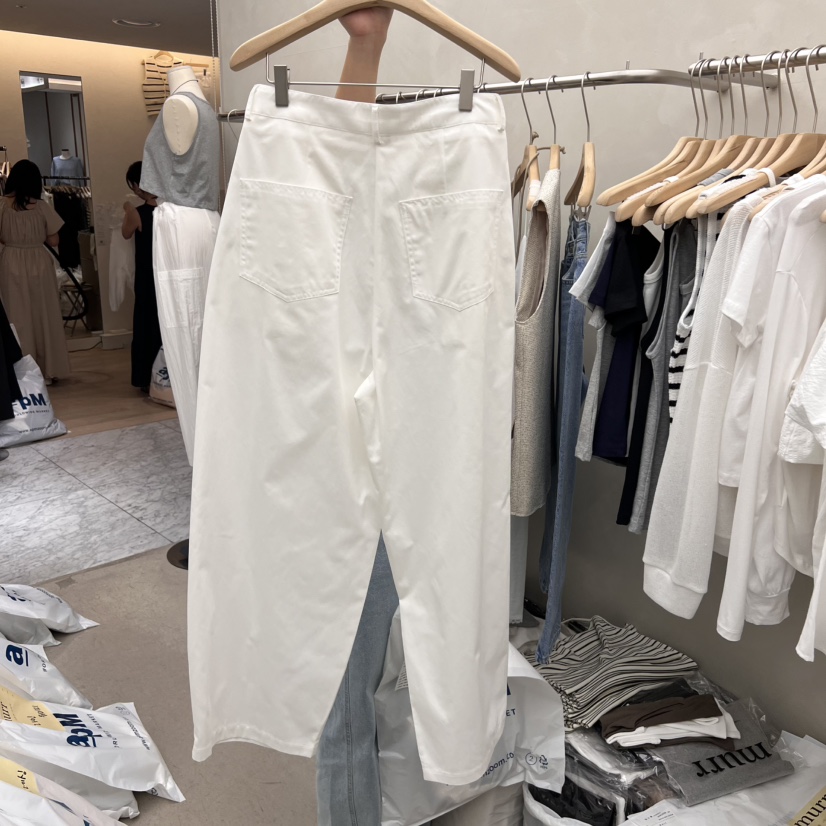 MURR韓國代購女裝新款職業真品25春夏推薦時尚休閑褲不含腰帶MURR休閑褲