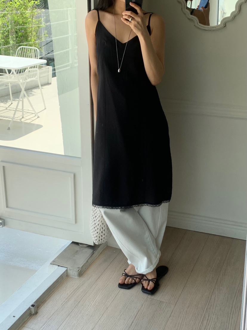 MURR韓國直郵女裝新款推薦25春夏真品職業人氣連衣裙不含腰帶MURR連衣裙