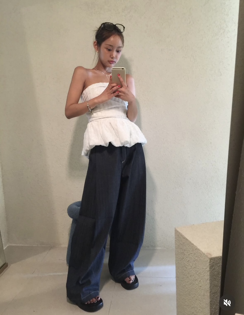 VIRKIN東大門實拍女裝新品真品25春夏人氣職業吊帶背心蕾絲VIRKIN吊帶/背心