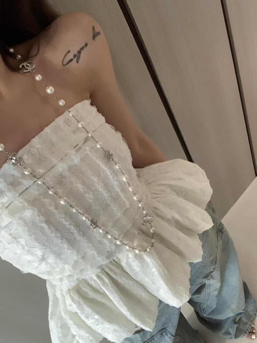 VIRKIN東大門實拍女裝新品真品25春夏人氣職業吊帶背心蕾絲VIRKIN吊帶/背心