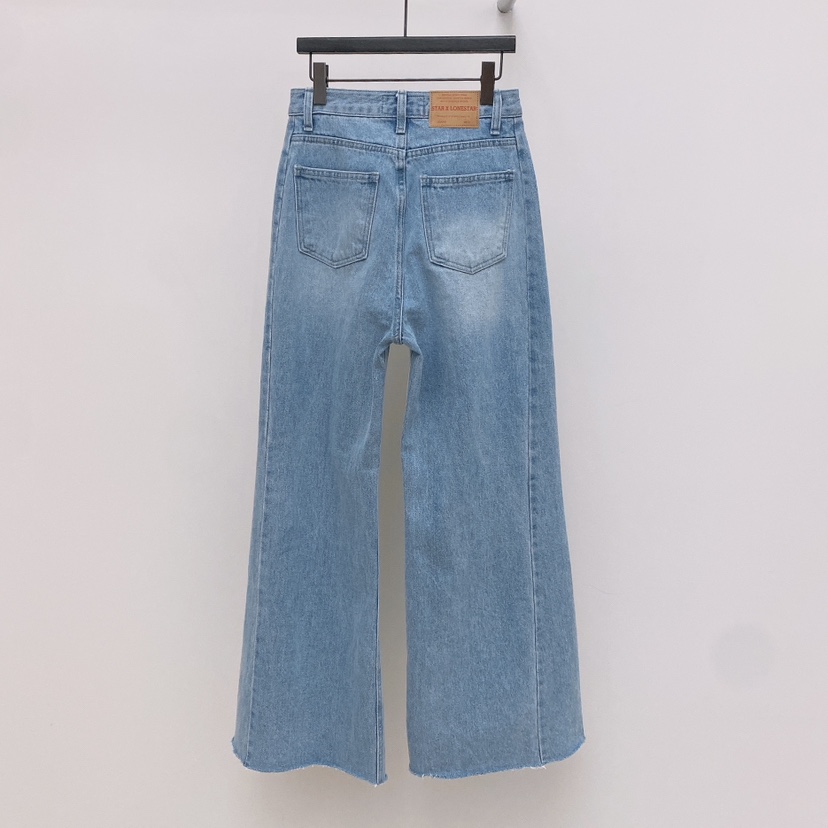 LONE STAR東大門實拍女裝新品真品人氣熱賣25春夏牛仔褲破洞LONE STAR牛仔褲